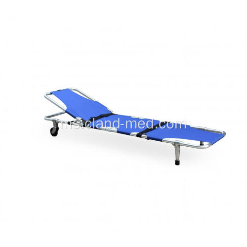 Back Laras Emergency Rescue Aluminium Folding Ambulance Stretcher